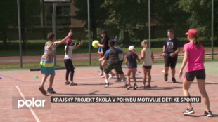 MS kraj přišel s projektem Škola v pohybu, chce přitáhnout děti ke sportu
