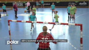 Školáci v Karviné si zahráli házenou v dalším ročníku turnaje