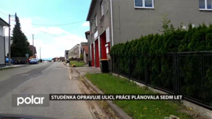 Studénka opravuje ulici Družstevní. Práce plánovala sedm let, opakovaně žádala o dotaci