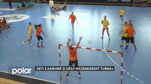 Karvinské děti si užili další ročník házenkářského turnaje škol