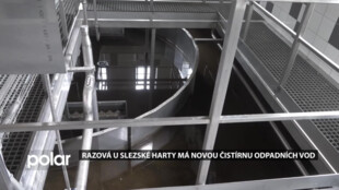 Razová u Slezské Harty má novou čistírnu odpadních vod