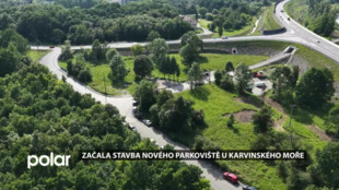 Na Karvinském moři vznikají nová parkoviště