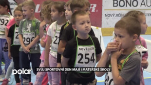 Svůj sportovní den mají i novojičínské mateřské školy