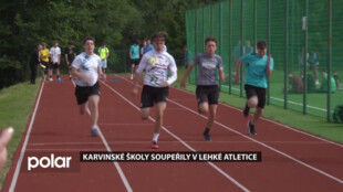 Lehkoateltická olympiádá karvinských škol bavila všechny přítomné