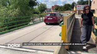 Obyvatelé uspěli. Hlučný most ve Svinově je minulostí.