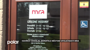 Po obvinění končí jednatel MRA, Havířov chce znát výsledky auditu do konce prázdnin