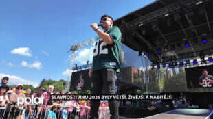 Slavnosti Jihu 2026 byly větší, živější a nabitější