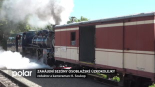 Unikátní úzkokolejka pro Osoblažsko zahájila novou sezónu