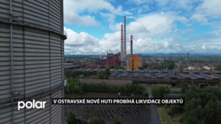 V ostravské huti probíhá likvidace nevyužívaných objektů. Vznikne zde nová průmyslová zóna