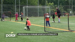 Předškoláci v Porubě sportují s fotbalisty díky podpoře radnice. Zapojily se všechny školky