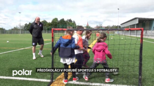 Předškoláci v Porubě sportují s fotbalisty. Projekt navazuje na zimní bruslení