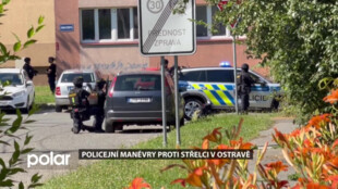 Policejní manévry proti střelci v Ostravě. Vážně zranil ženu a pak ho našli mrtvého