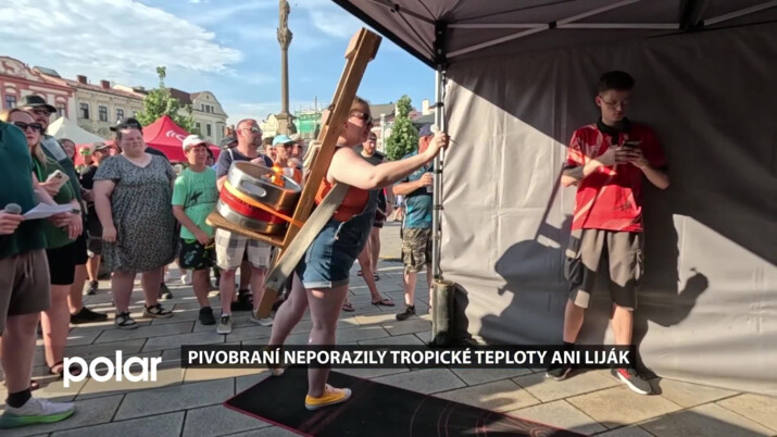 Pivobraní neporazily tropické teploty ani liják