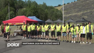 Hasičská soutěž Hartaman na Slezské Hartě měla letos disciplínu navíc – obrovské vedro