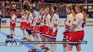 Česko si z hokejbalového mistrovství odnáší dvě stříbra, muže i ženy porazily Spojené státy
