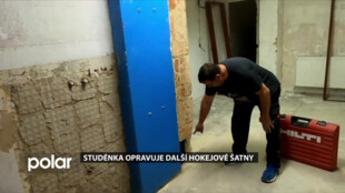 Studénka opravuje další hokejové šatny