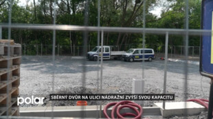 Sběrný dvůr na ulici Nádražní zvýší svou kapacitu