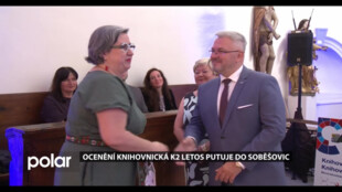 Ocenění 12. Knihovnické K2 letos putuje Soběšovic