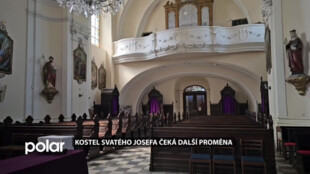 Kostel svatého Josefa čeká další proměna. Tentokrát se opravy zaměří na interiér