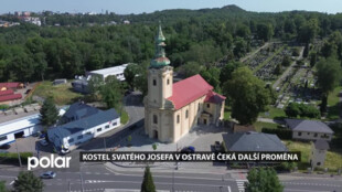 Opravy kostela svatého Josefa ve Slezské Ostravě pokračují. Po okolí přijde na řadu interiér
