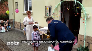 Předškoláky z Beskydské povýšili na prvňáčky