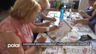 Karvinská knihovna pořádá tvořivá setkání pro dospělé