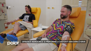 Opavská nemocnice si připomněla Světový den dárců krve, potřebuje hlavně mladé dárce