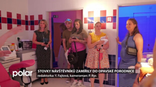 Opavská porodnice otevřela dveře veřejnosti. Zájem byl obrovský