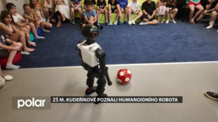 Žáci ZŠ M. Kudeříkové v Havířově poznali humanoidního robota