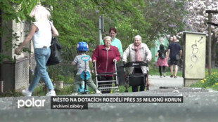 Město na dotacích rozdělí přes 35 milionů korun, nejvíce půjde do sociální oblasti