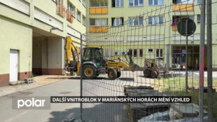 Vnitroblok v Mariánských Horách čeká nový vzhled i větší komfort pro obyvatele.