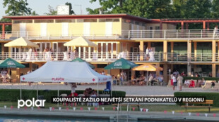 Opavské letní koupaliště hostilo největší letní setkání podnikatelů v regionu