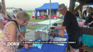 Jubileum Zlatníků nabídlo svěcení kaple, ocenění spolků i setkání se slovenskými přáteli