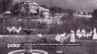 Letní dílna budoucích architektů připomíná tradici zaniklých lázní v Karlovicích