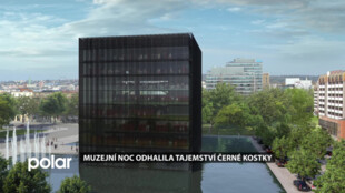Muzejní noc odhalila tajemství Černé kostky. Návštěvníci nahlédli do budoucnosti nové knihovny