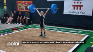 Havířov hostil mezinárodní závody mladých vzpěračů