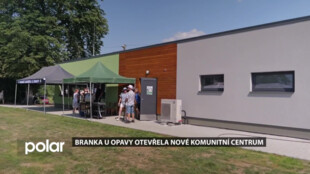 Branka u Opavy slavnostně otevřela nové komunitní centrum Výletiště. Sloužit bude nejen sportovcům