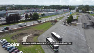 Karviná mění prostor před nádražím k lepšímu