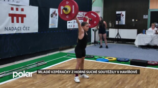 Mladé vzpěračky z Horní Suché soutěžily v Havířově