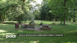 Začala revitalizace zámeckého parku ve městě Paskov