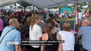 Vlaštovičky slavily 20 let. Den obce přinesl zábavu pro všechny generace
