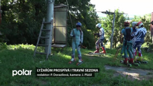 Lyžařům ze Svince prospívá i travní sezona