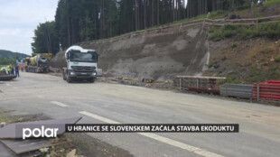 Poblíž hranice se Slovenskem už se staví ekodukt pro migraci šelem i další zvěře