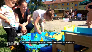 Letní festival nabídl i velkolepé smyslohrátky