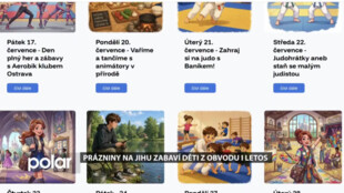 Prázniny na Jihu zabaví děti z nejlidnatějšího ostravského obvodu i letos