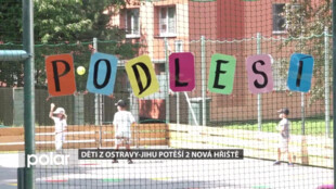 V Ostravě-Výškovicích díky participativnímu rozpočtu Náš Jih vznikla 2 nová hřiště