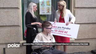 Sbírka Srdce pro Porubu pomohla 12letému Františkovi. Na rehabilitace získal 131 000 Kč