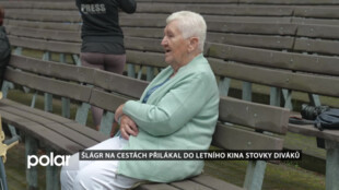Šlágr na cestách přilákal do letního kina stovky diváků