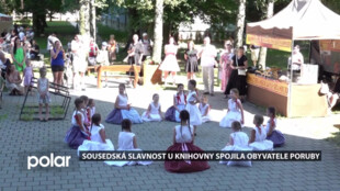 Sousedská slavnost u knihovny spojila obyvatele Poruby. Nabídla vystoupení, workshopy i soutěže