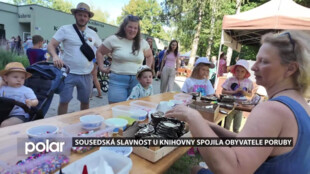 Sousedská slavnost u knihovny spojila obyvatele Poruby. Na Opavské ul. se sešly všechny generace